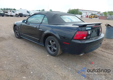 2001 Ford Mustang Gt z USA, uszkodzony, nr VIN 1FAFP45X11F128481